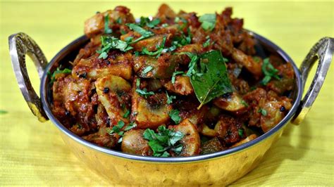 Mushroom Masala - Indian Recipe Under 20 mins - YouTube