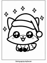 47 Cute Christmas Animal Coloring Pages For 2025  ArtsyCow sketch template