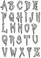 Coloring Fonts For Kids Pages sketch template