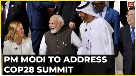 COP28 Summit 2023: PM Narendra Modi To Address Climate Action Summit - YouTube