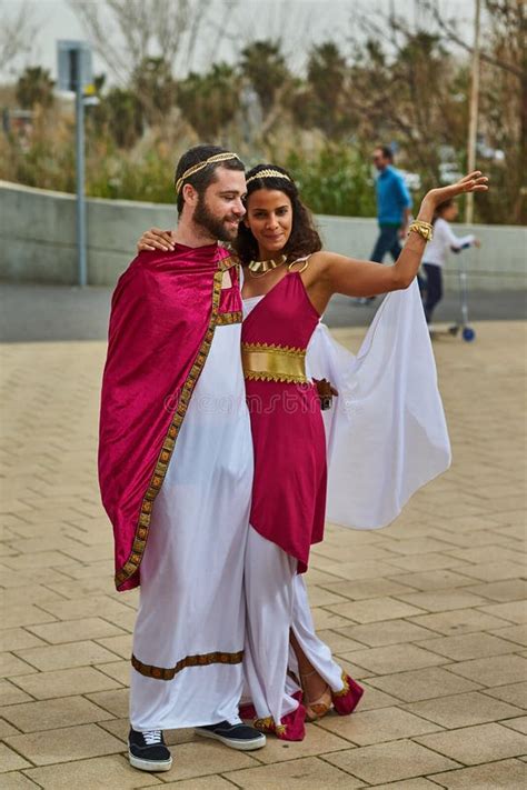 Tel Aviv - 20 February 2017: People Wearing Costumes in Israel D Editorial Stock Image - Image ...