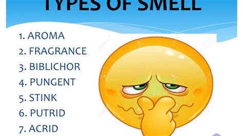 TYPES OF SMELL | By Chahana Ma'am | From Brij Education Center - YouTube