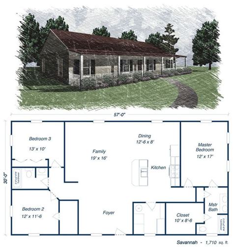 Find and save ideas about Barndominium floor plans | Metal building homes, Barn house plans ...