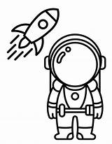 Astronaut Coloring Pages sketch template