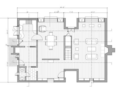 Esherick House Site Plan