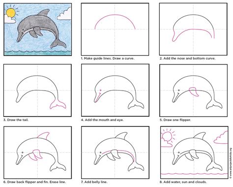 Dolphin · Art Projects for Kids