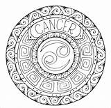 95 Cancer Zodiac Coloring Pages  Evelynin Geneva sketch template