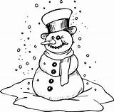 Blank Snowman Coloring Pages >> Disney sketch template