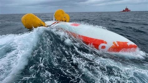 French sailor survives 16 hours in capsized boat in Atlantic - BBC News