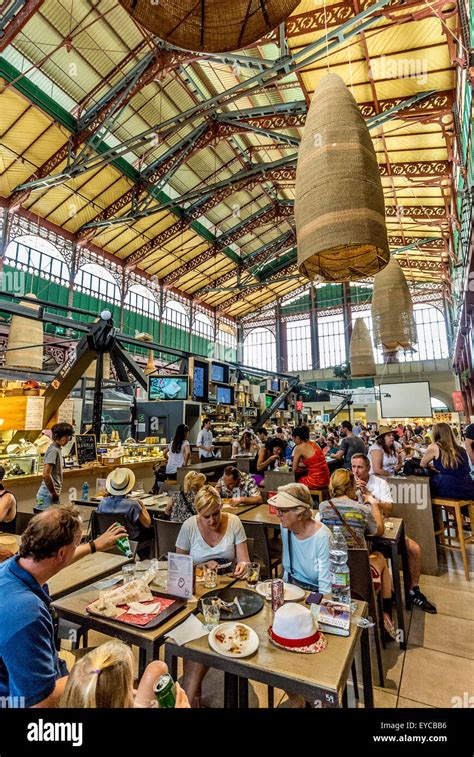 Mercato Centrale indoor market. Florence, Italy Stock Photo - Alamy