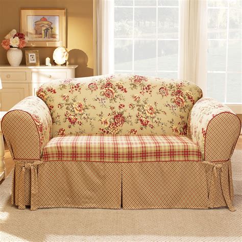 Sure Fit Sofa Slipcovers - Country Floral | Shop Your Way: Online Shopping & Earn Points on ...