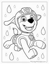 Paw Patrol Marshall Coloring Pages sketch template