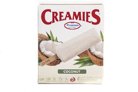 Creamies Coconut Ice Cream Bar | In Stores and Online