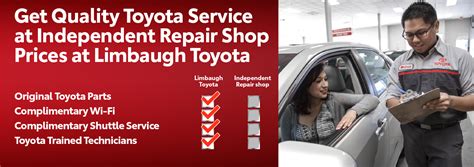 Service Specials in Birmingham, AL at Limbaugh Toyota near Bessemer