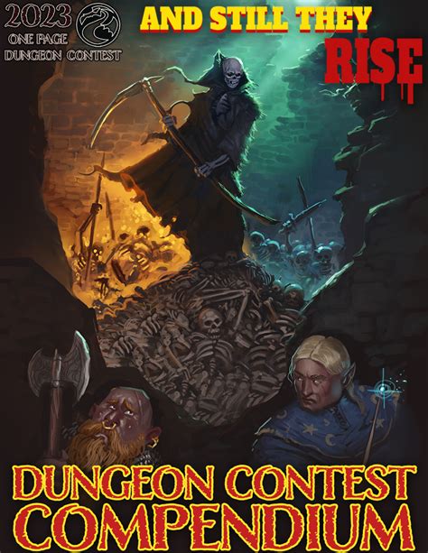 2023 One Page Dungeon Contest Compendium