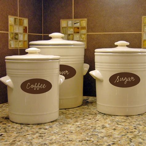 Canister Labels - Etsy