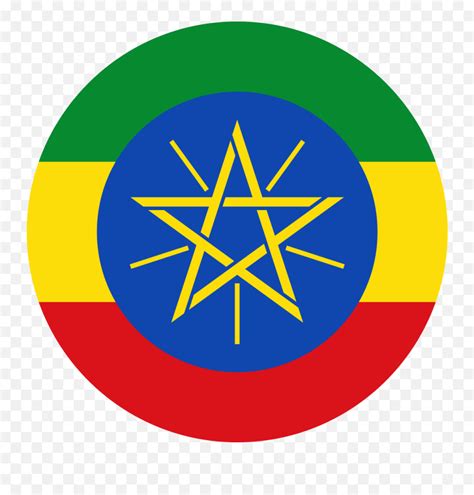 Flag Of Ethiopia Flag Download - Ethiopian Flag Emblem Emoji,Emojis De Banderas - Free Emoji PNG ...