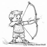 Bow And Arrow Coloring Pages  Free & Printable sketch template