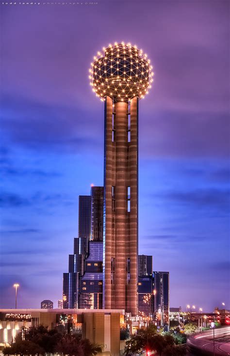 Reunion Tower - Dallas, Texas | Tower, Dallas, Architecture