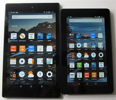 $49 Fire Tablet vs Fire HD 8 Comparison Review (Video) | The eBook ...