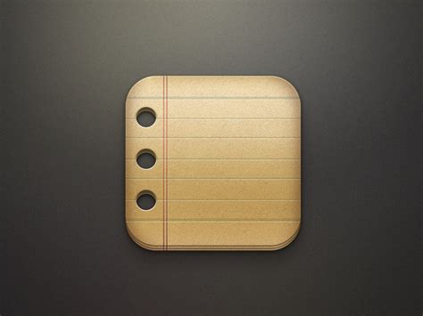 notes | App icon design, Custom icons, Icon design