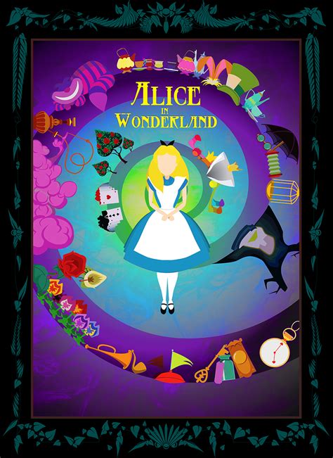 Disney's Alice in Wonderland | Graphic Illustration on Behance