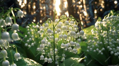 Premium AI Image | convallaria majalis