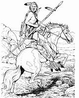 ️Native American Indian Coloring Pages Free Download Gambrco sketch template