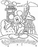 Disneyland coloring Pages To Print sketch template