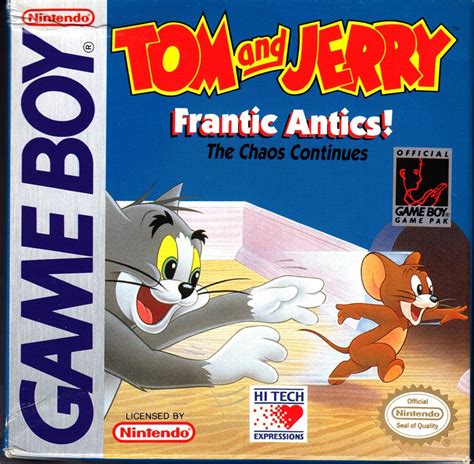 Tom and Jerry: Frantic Antics! for Game Boy (1993) - MobyGames