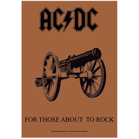 AC/DC For Those About To Rock Flag Novelties | Loudtrax