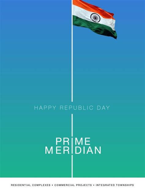 Prime Meridian Wishing you "Happy Republic Day" | Republic day, Are you happy, Meridian