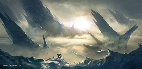 Lost Planet 3 Concept Art by Emmanuel Shiu | Concept Art World