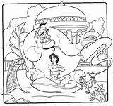 Aladdin S  Coloring Pages For Kids And Adults Home sketch template