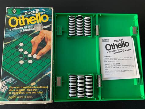 Othello Game 1980's | Etsy | Othello game, Othello board game, Othello