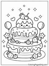 30  Birthday Cake Coloring Pages Free Printable PDF JPG PNG sketch template