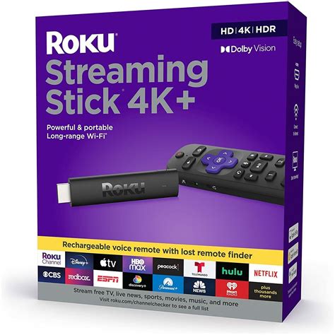 Roku 3821R Streaming Stick 4K+ - Black for sale online | eBay