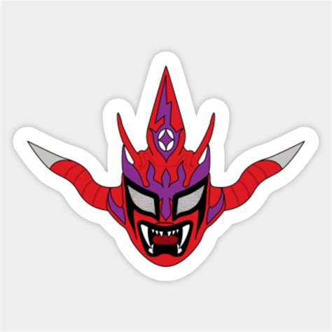 Jushin 'Thunder' Liger Mask - Pro Wrestling - Sticker | TeePublic