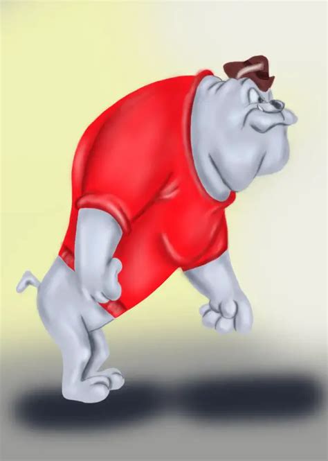 Learn How to Draw Spike the Bulldog from Looney Tunes (Looney Tunes) Step by Step : Drawing ...