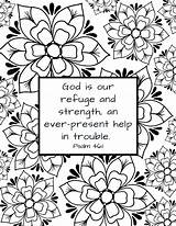 bible Verse coloring page 4 sketch template