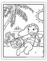 Lilo & Stitch Coloring Pages Free PDF Printables  Simply Love sketch template