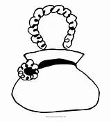 Purse Handbag Coloring Pages sketch template
