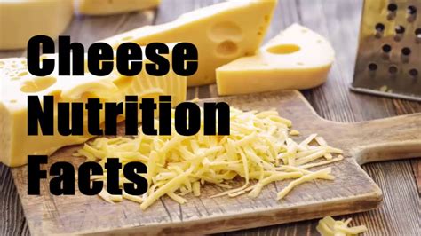 Cheese nutrition facts - YouTube