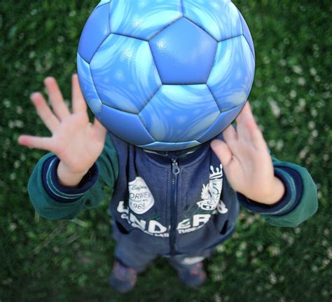 Boy Throwing Soccer Ball Free Stock Photo - Public Domain Pictures