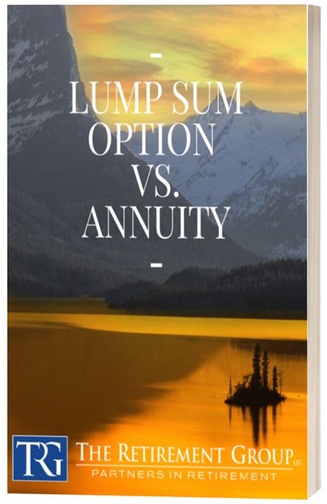 TRG Lump Sum vs. Annuity Webinar Replay