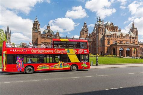 City Sightseeing Glasgow Hop-On Hop-Off Bus Tour | Compare Price 2024