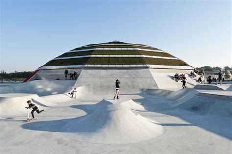 丹麦海滨的圆顶建筑公园—“streetdome” - 灵感邦_ideabooom