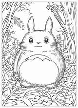 Studio Ghibli Coloring Pages  Color Your Favorite Characters sketch template