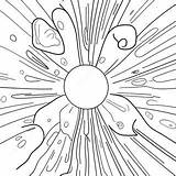 Galactic Nebula Coloring Page  Pagescom sketch template