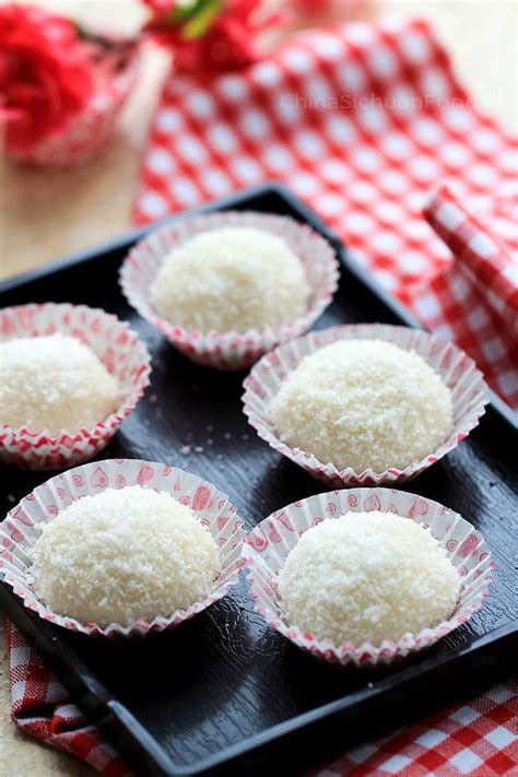 Sticky Rice Balls–Nuomici | Food, Asian desserts, Chinese dessert